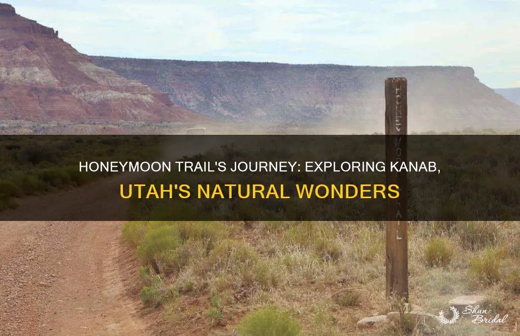 did the honeymoon trail go through kanab utah