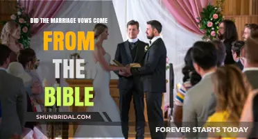 Are Marriage Vows Biblical? Exploring Their Origins and Scriptural Roots