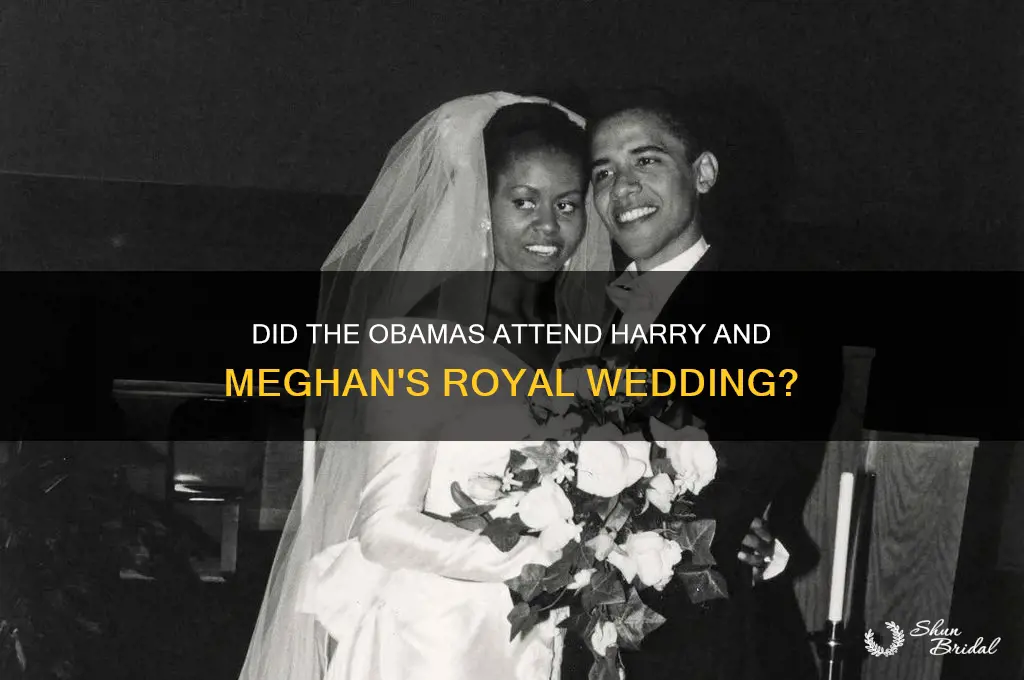 did the obamas go to harry and meghan
