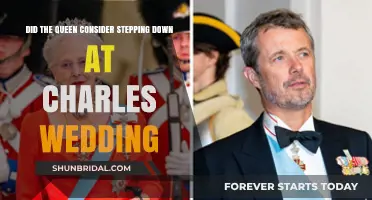 Queen's Abdication Thoughts at Charles' Wedding