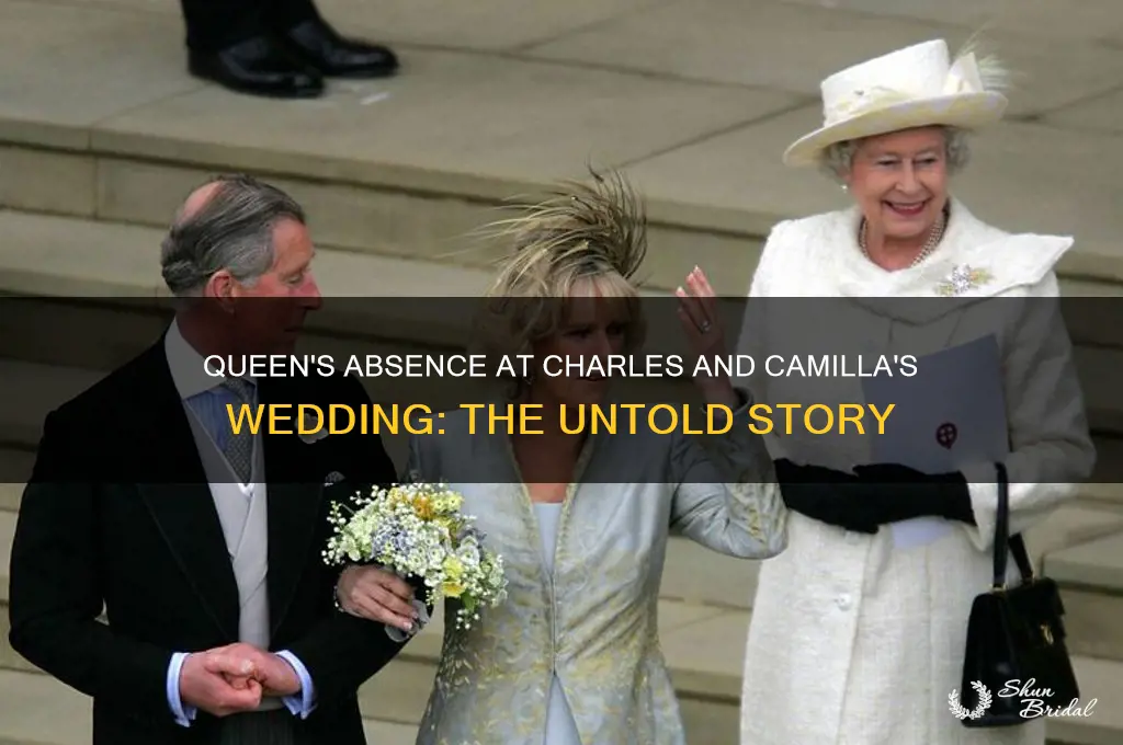 did the queen go to charles and camilla wedding