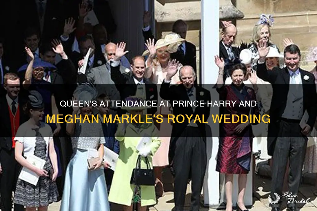 did the queen go to prince harry