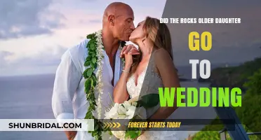 Did The Rock's Elder Daughter Attend His Wedding?