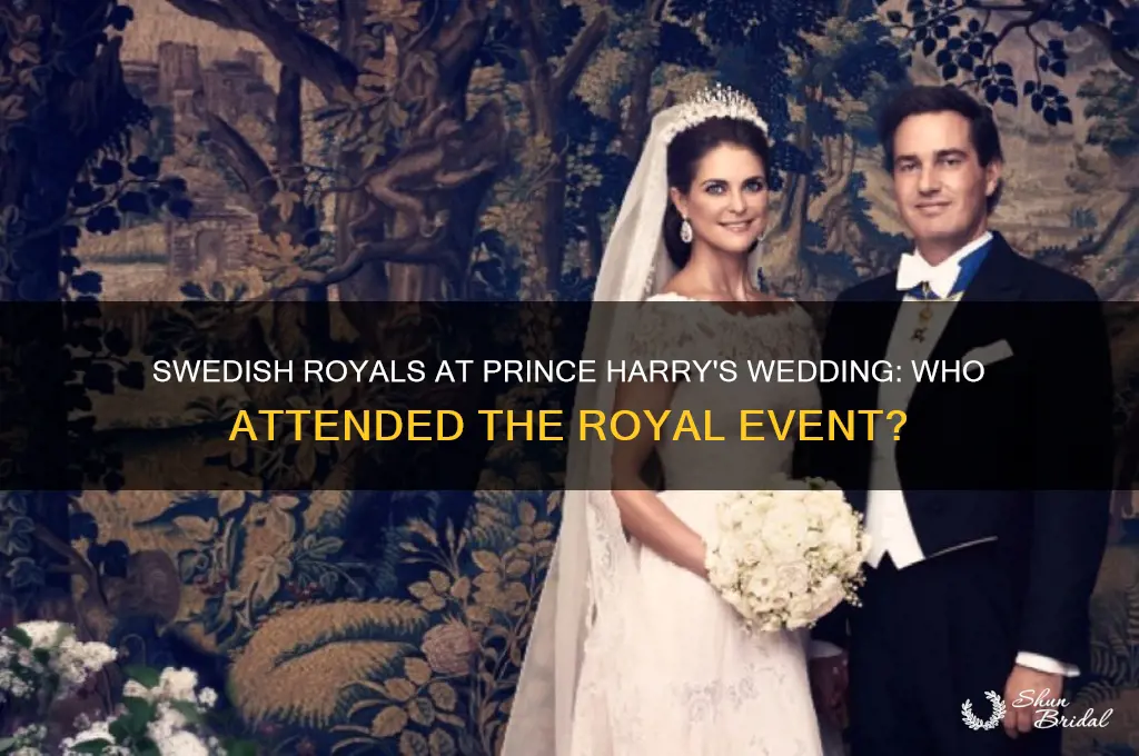 did the swedish royals attend prince harry