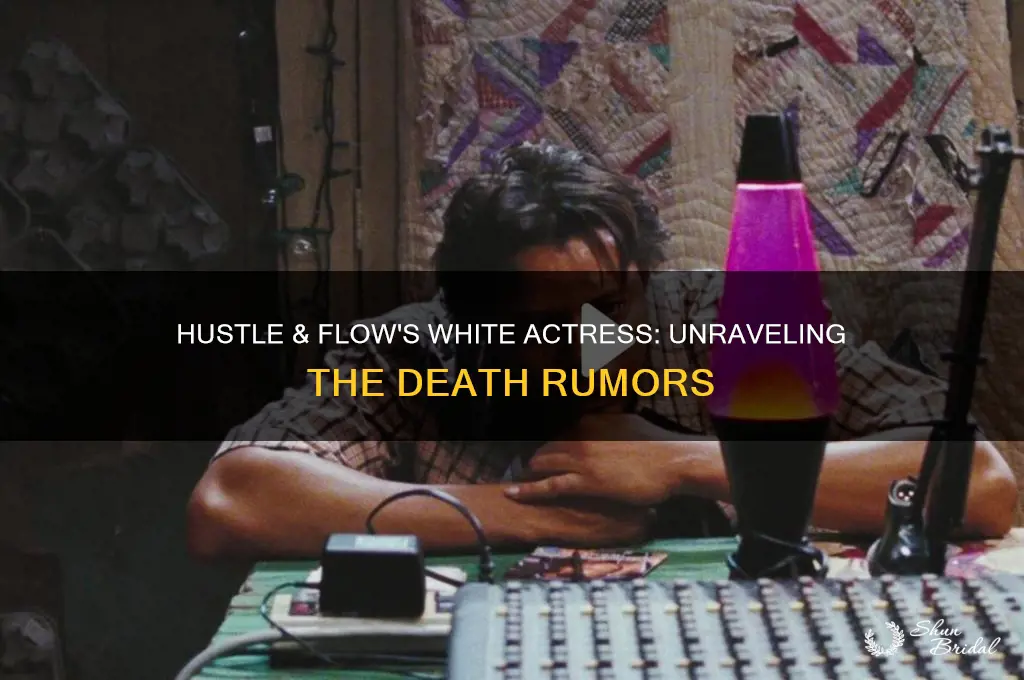 did the white girl from hustle and flow die