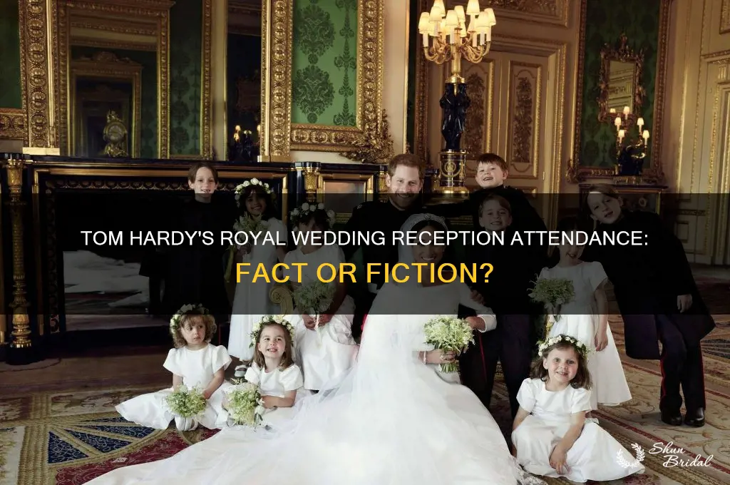 did tom hardy attend reception after royal wedding
