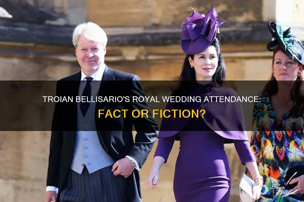 did troian bellisario go to the royal wedding