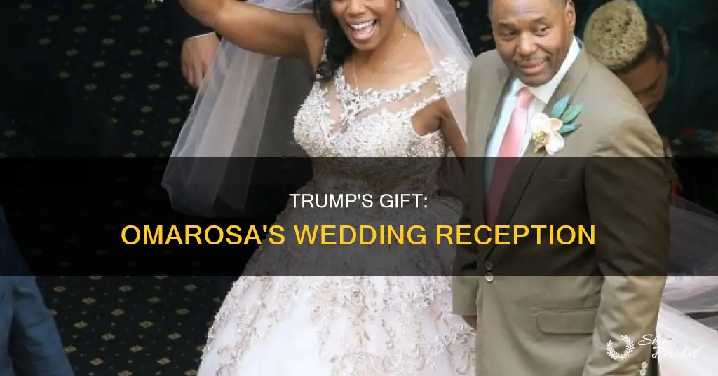 did trump give omarosa a free wedding reception