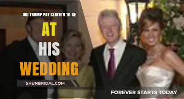 Trump's Wedding: Did He Pay Clinton to Attend?