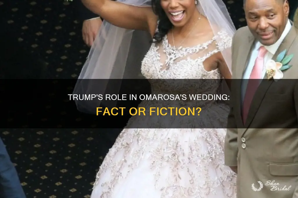 did trump pay for amorosas wedding
