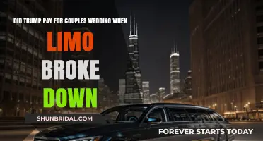 Trump's Unexpected Wedding Gift: Limo Breakdown Turns into Fairy Tale