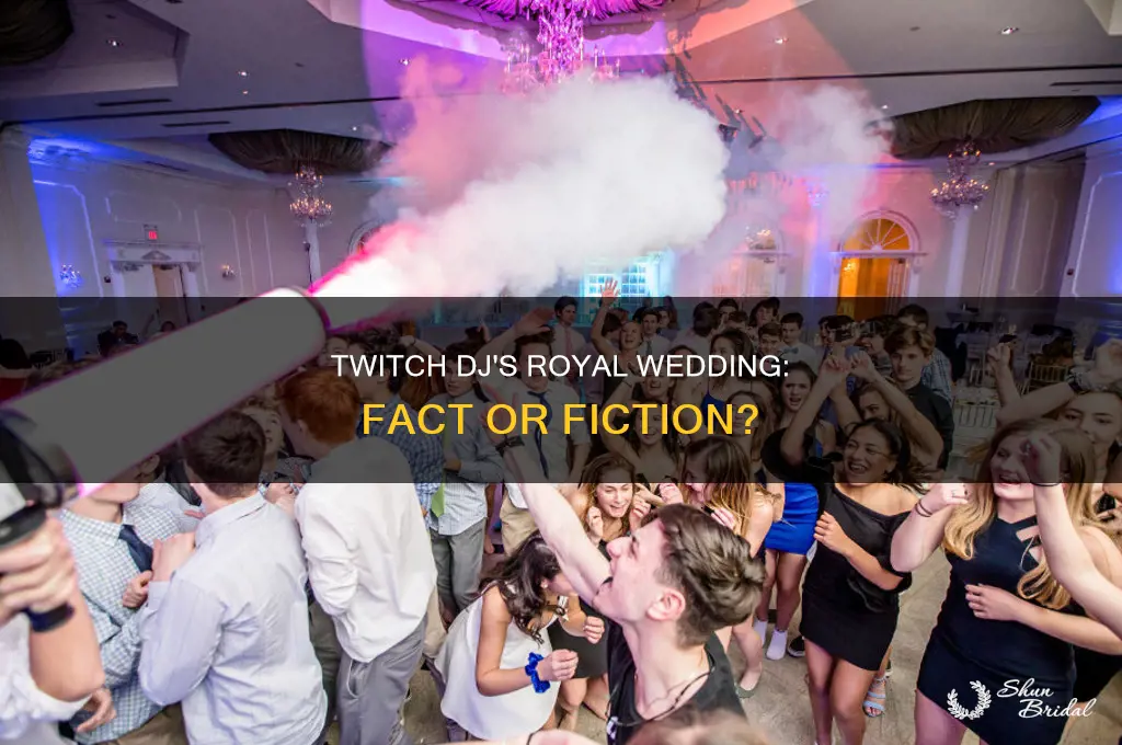 did twitch dj the royal wedding