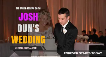 Tyler Joseph at Josh Dun's Wedding: The Untold Story
