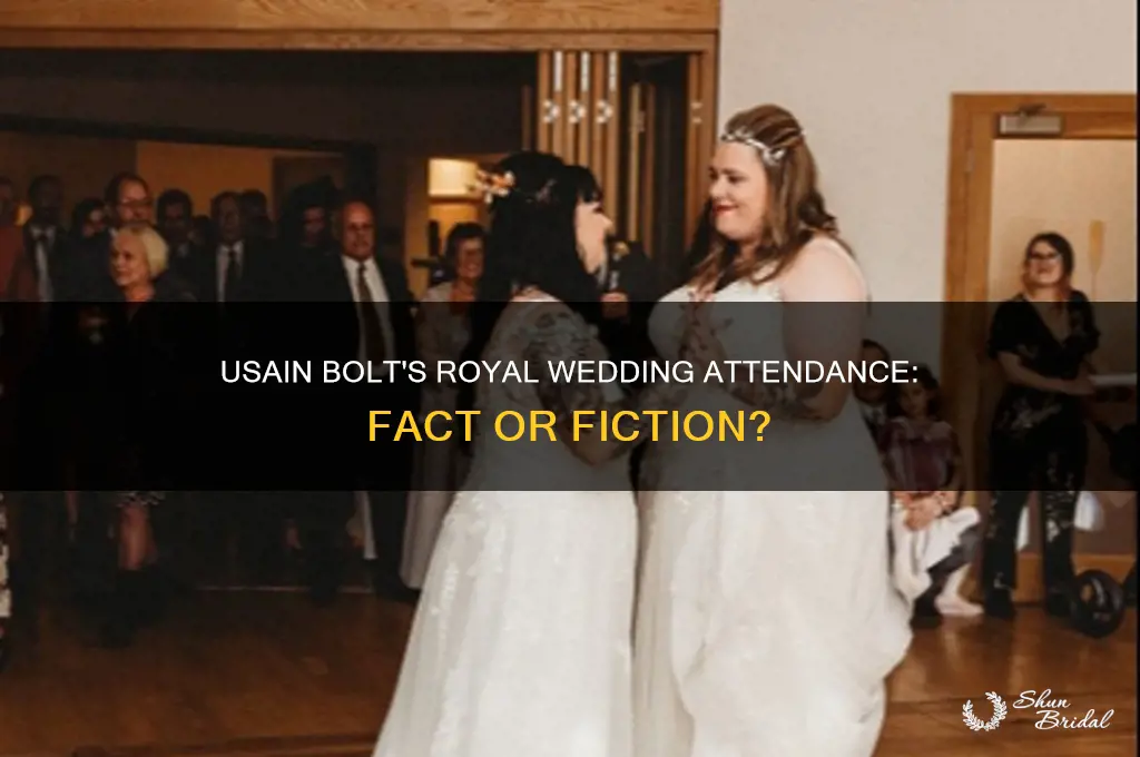 did usuain bolt go to the royal wedding