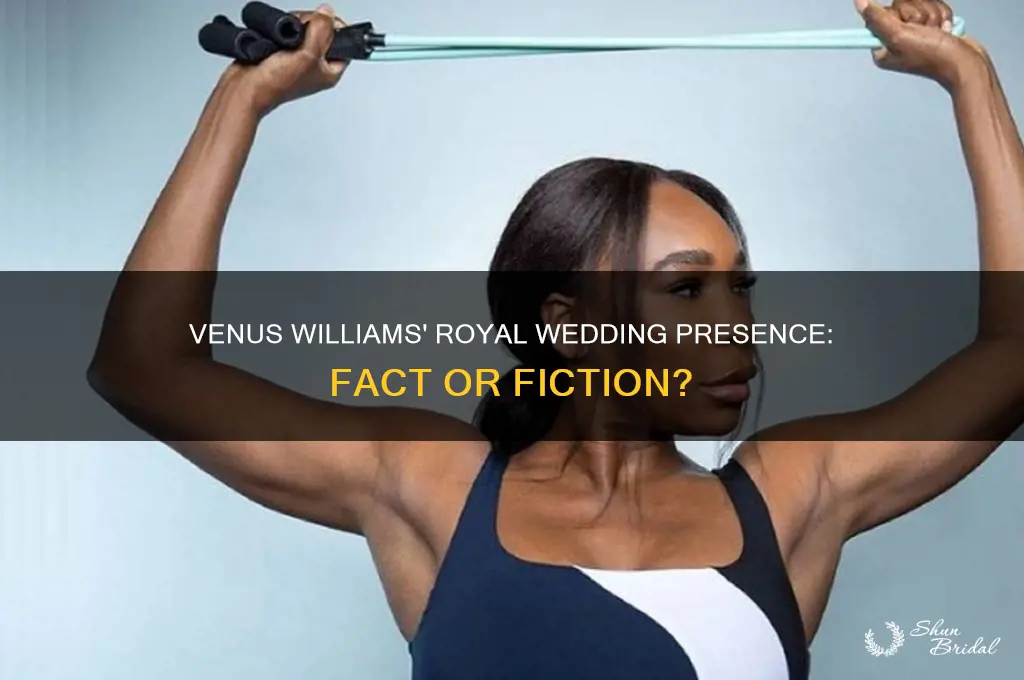 did venus williams attend the royal wedding