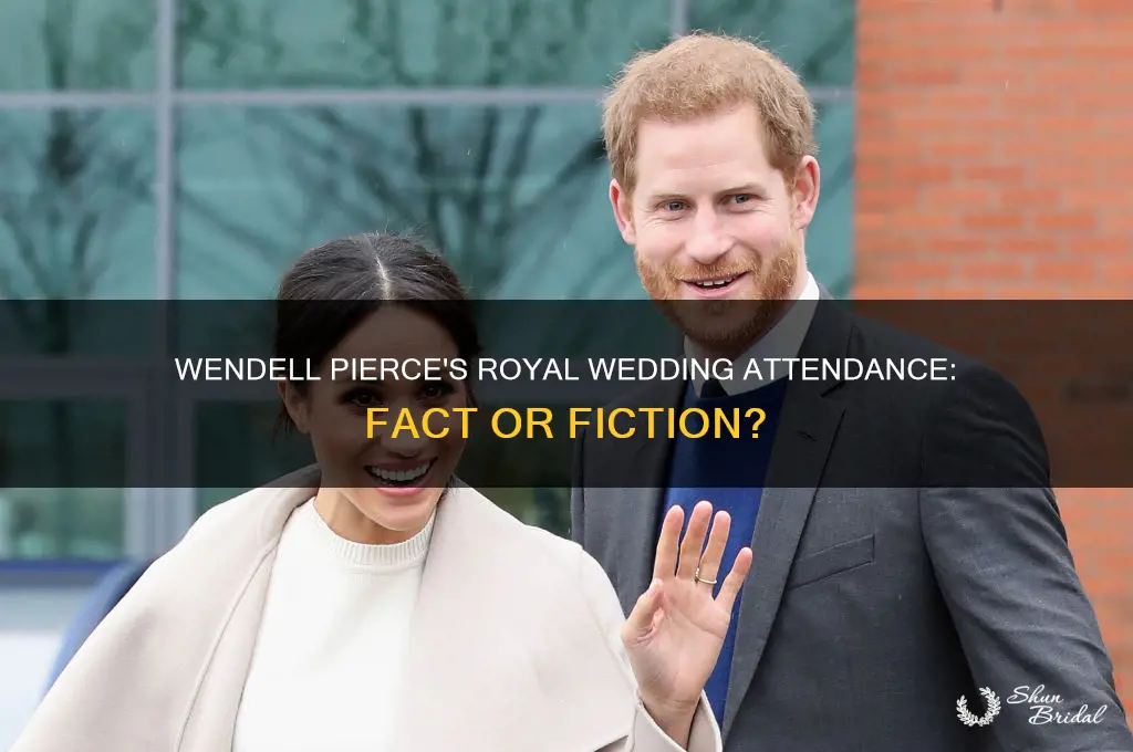 did wendal pierce attent the royal wedding