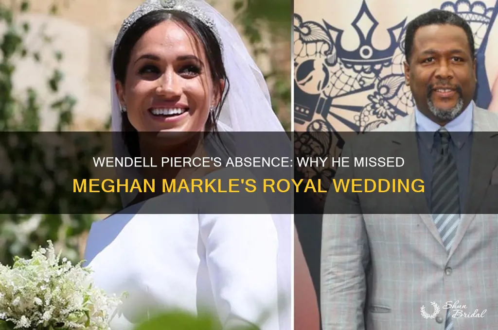 did wendell pierce go to meghan markle