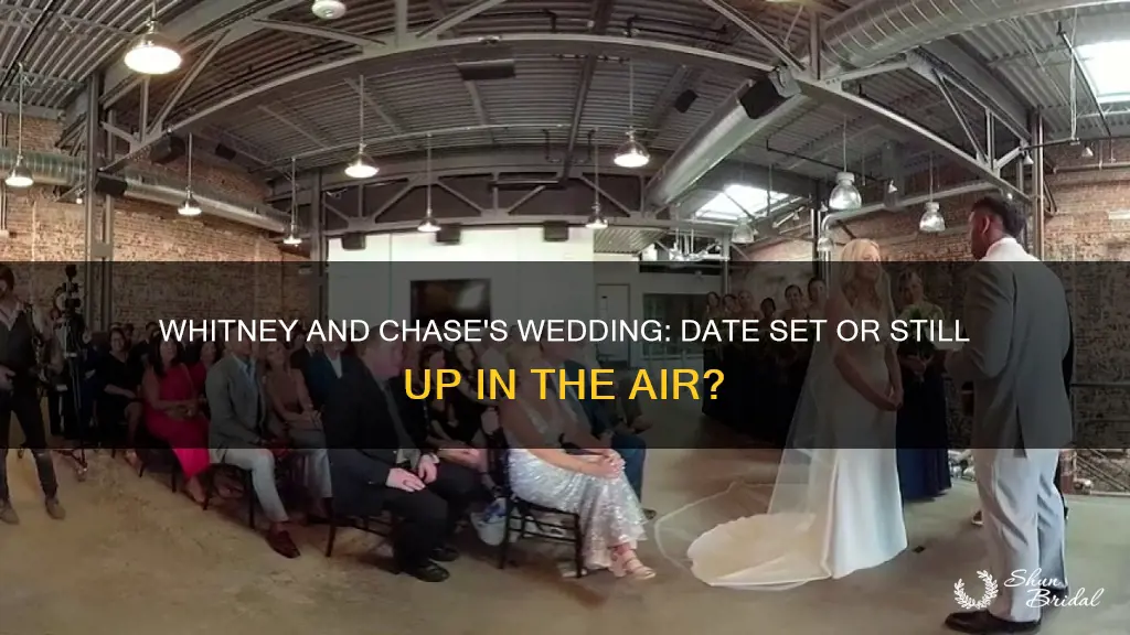 did whitney and chase set a wedding date