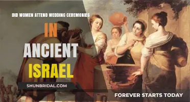 Women's Role in Ancient Israelite Wedding Ceremonies: Unveiling Traditions
