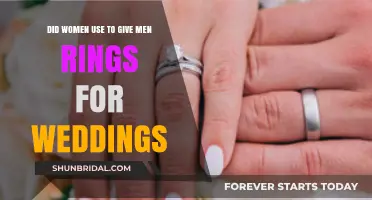 Women Gifting Wedding Rings to Men: A Historical Perspective