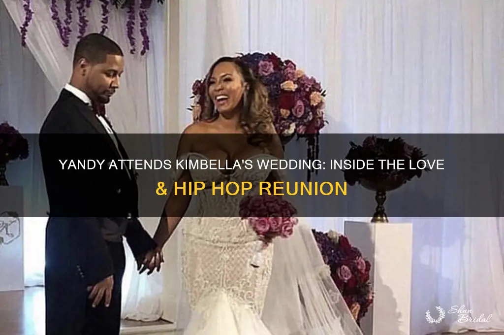 did yandy go to kimbella wedding
