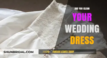 How to Clean Your Wedding Dress