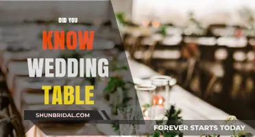Unveiling Wedding Table Secrets: A Guide to the Unknown