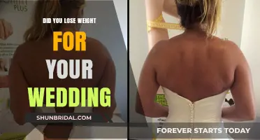How I Lost Weight for My Wedding