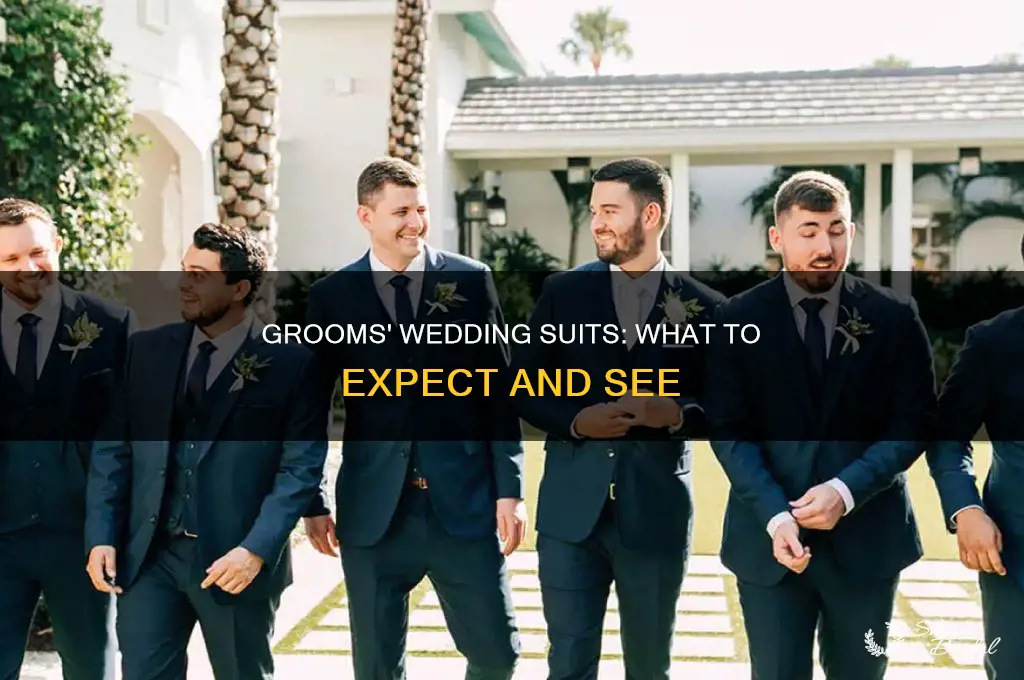 did you see your grooms wedding suit