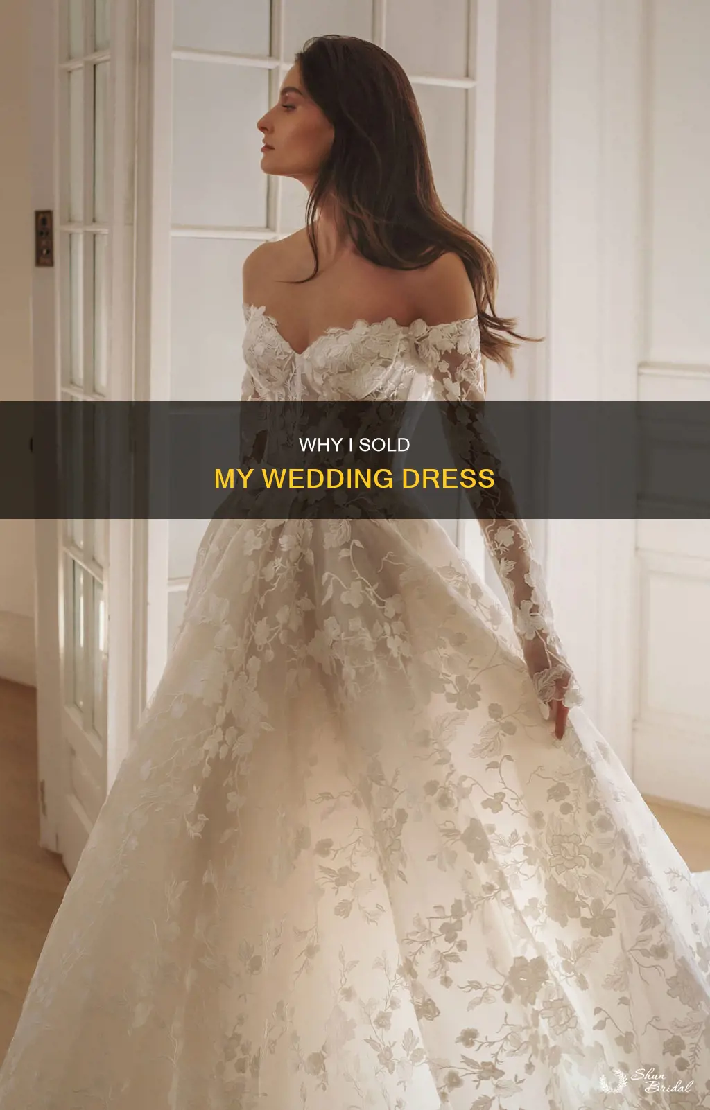 did you sell your wedding dress