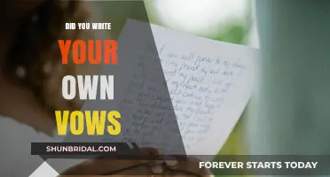 Personalizing Your Wedding: The Heartfelt Journey of Writing Your Own Vows