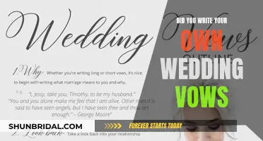 Writing Your Own Wedding Vows: A Guide to Personalizing Your Promises