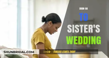 Why I Skipped My Sister's Wedding: A Personal Reflection