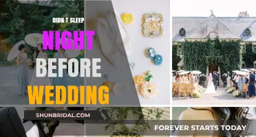 Sleepless Before ‘I Do’: Surviving the Night Before Your Wedding