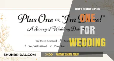 Navigating Wedding Guest Lists: The Plus-One Snub