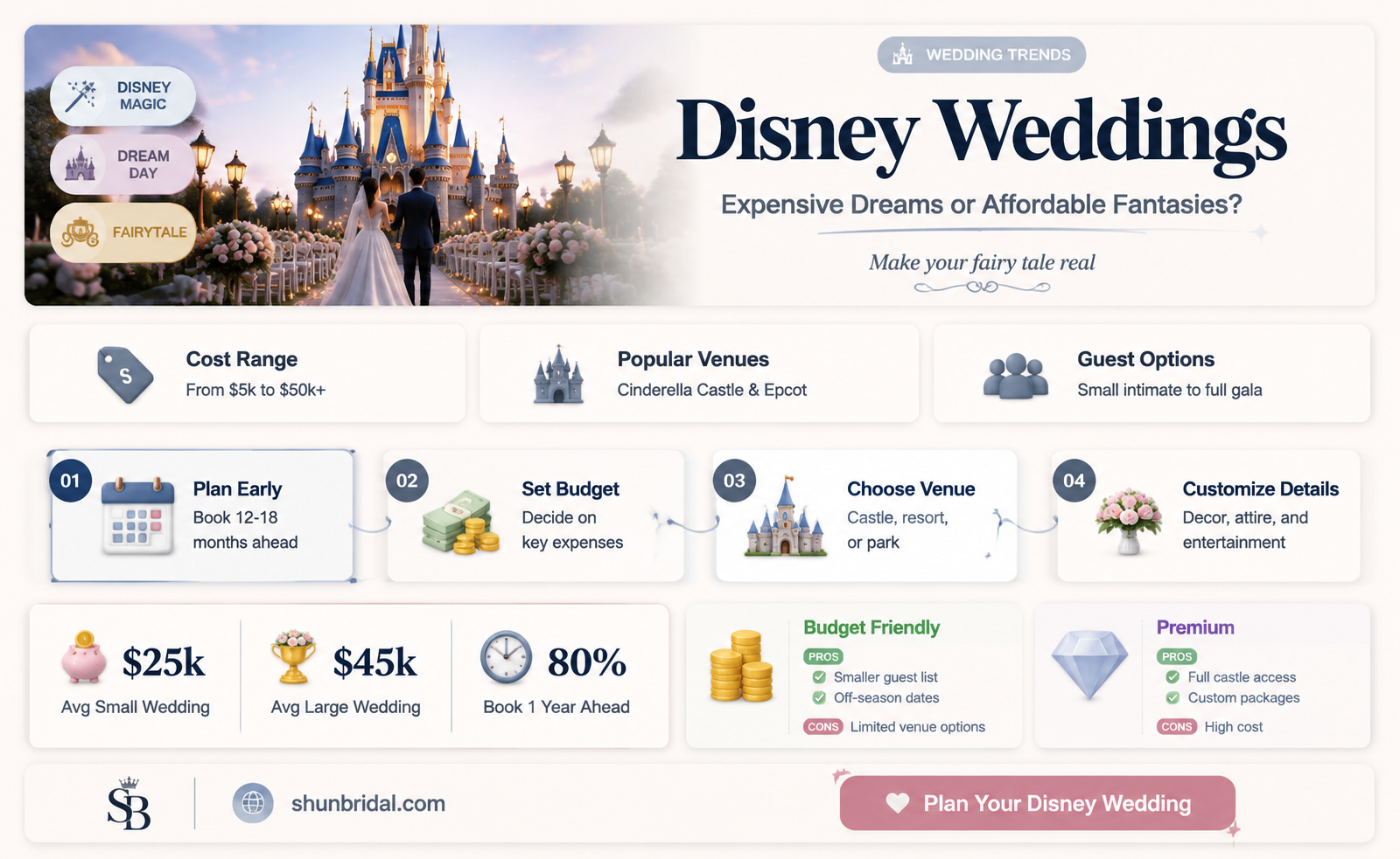 are disney weddings expensive