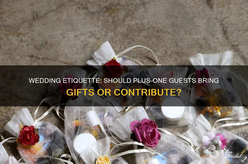do 1 guests bring anything to weddings