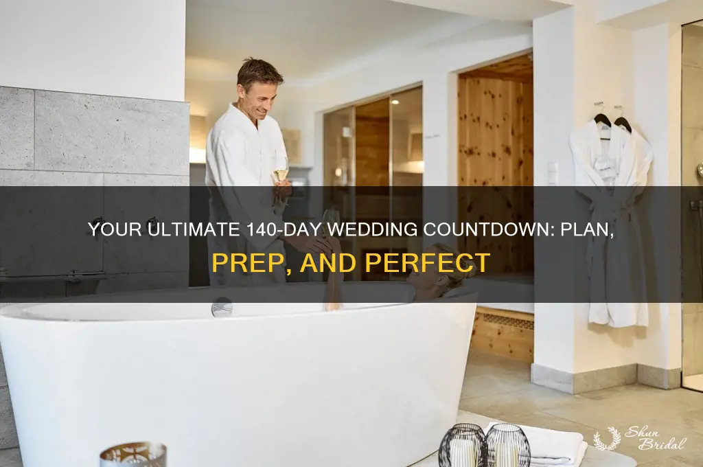 do 140 days before your wedding