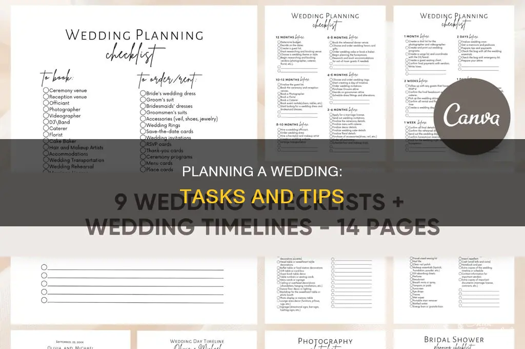do a wedding task