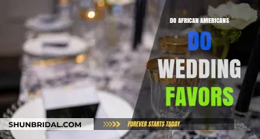 African American Wedding Traditions: Favors and More