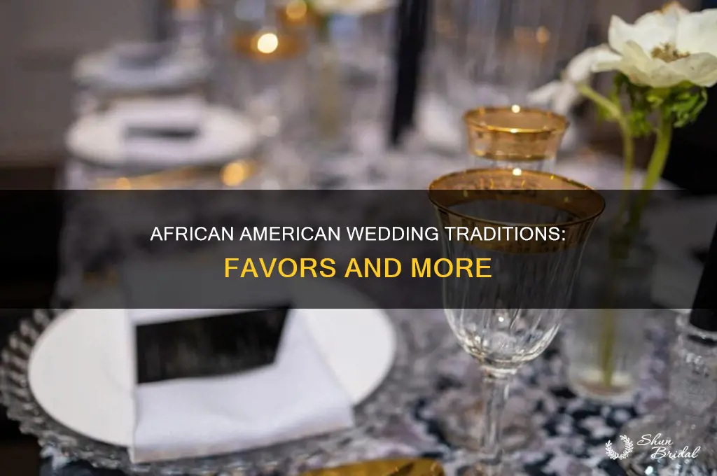 do african americans do wedding favors