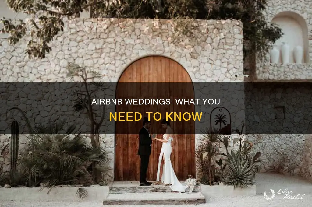 do airbnb allow weddings