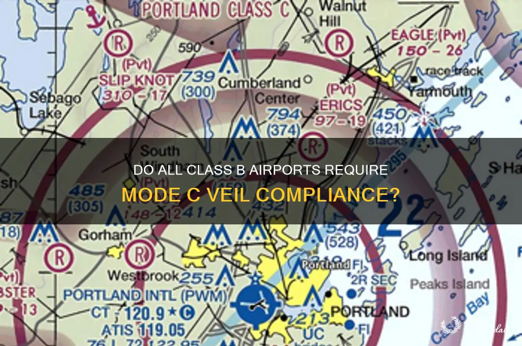 do all class b airports have a mode c veil
