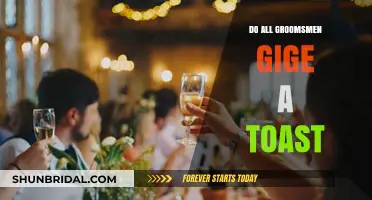 Do All Groomsmen Give a Toast? Wedding Etiquette Explained