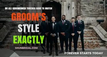 Groomsmen Tuxedos: Must They Mirror the Groom's Style Exactly?