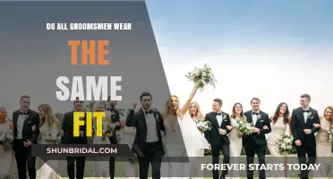 Matching Groomsmen Attire: Should They All Wear the Same Fit?