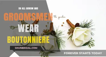 Do All Grooms and Groomsmen Wear Boutonnieres? Wedding Etiquette Explained