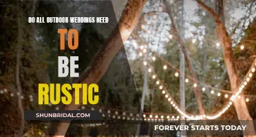Outdoor Weddings: Rustic Charm or Creative Freedom?