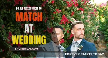 Tuxedo Wedding Style: Matching or Mismatched?