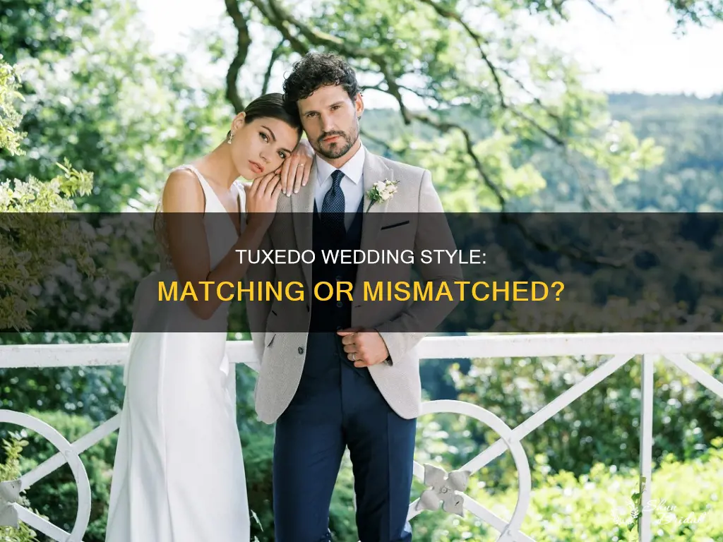 do all tuxedos need to match at wedding